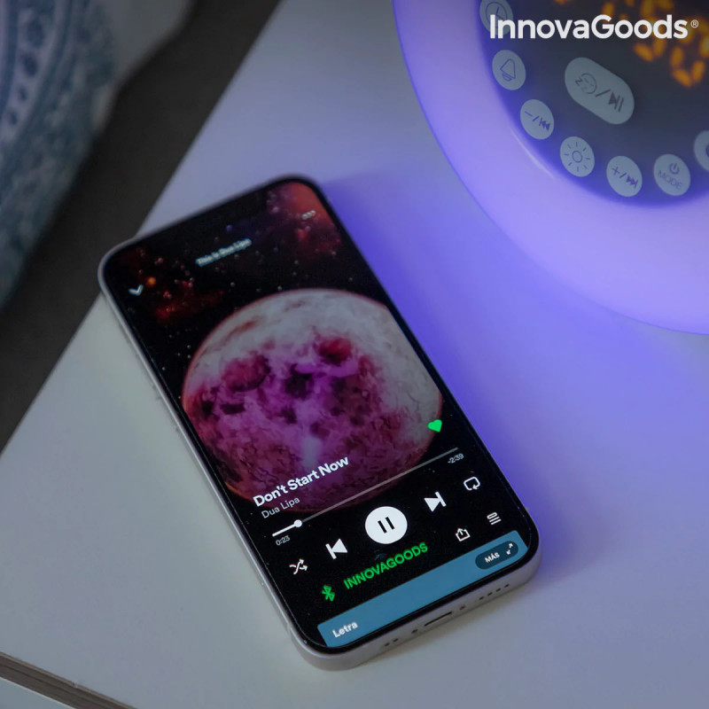 Despertador Amanhecer Recarregável com Alta voz Slockar InnovaGoods 2