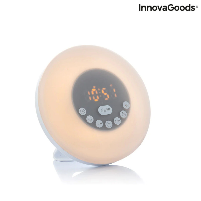 Despertador Amanhecer Recarregável com Alta voz Slockar InnovaGoods 6