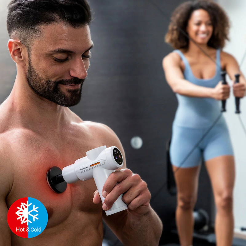 Pistola Massagem Muscular com Frio e Calor Hokgun InnovaGoods 1
