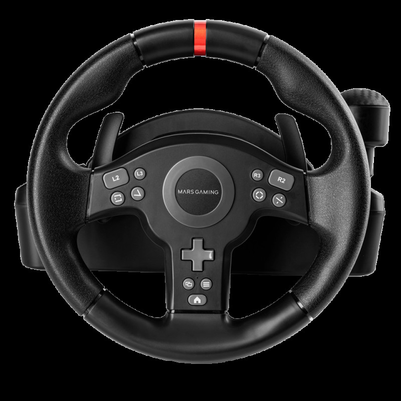 Volante Mars Gaming MWH-RSXONE Racing Wheel PC/PS4/Xbox Series X/S Preto 2