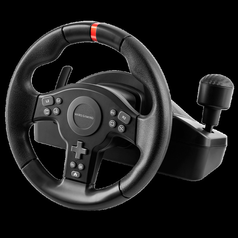 Volante Mars Gaming MWH-RSXONE Racing Wheel PC/PS4/Xbox Series X/S Preto 4
