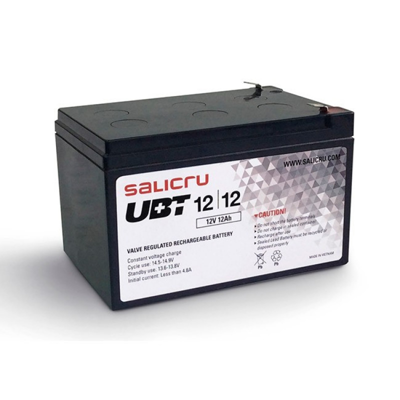 Bateria 12V 12Ah UBT Salicru 1