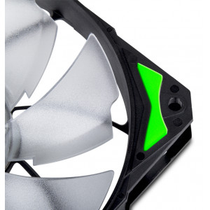 Ventoinha Nox Hummer H-fan 120 LED Green