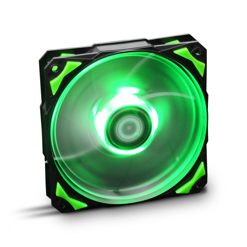 Ventoinha Nox Hummer H-fan 120 LED Green 3