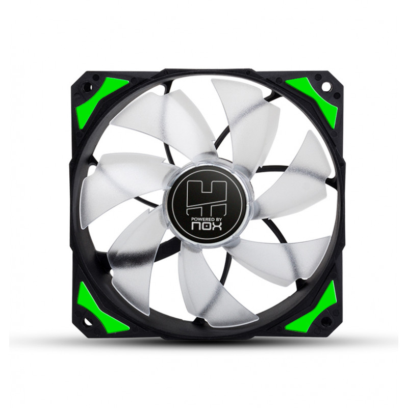 Ventoinha Nox Hummer H-fan 120 LED Green 4