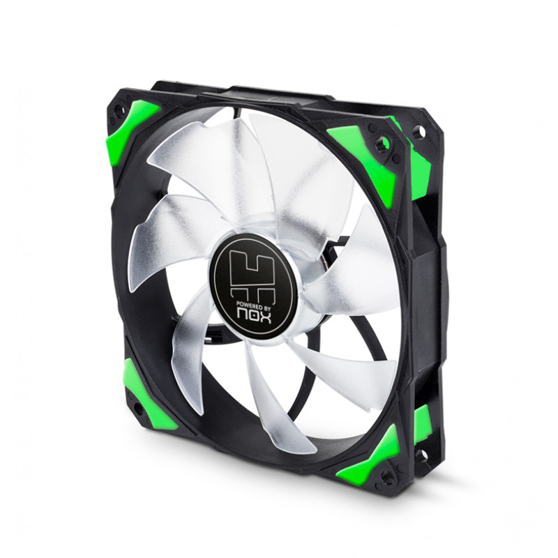 Ventoinha Nox Hummer H-fan 120 LED Green 5