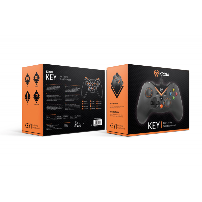 Gamepad Krom Pro Gaming Key (PC/PS3) 3