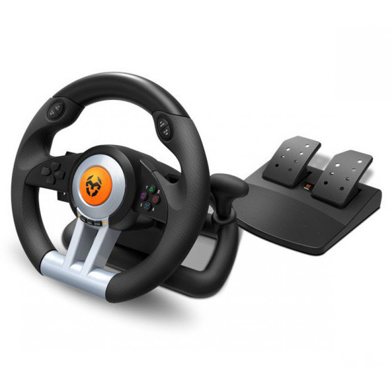 Volante + Pedais Krom K-Wheel Multiplataforma 1