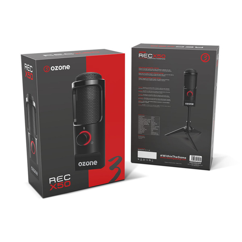 Microfone Ozone Rec X50 4