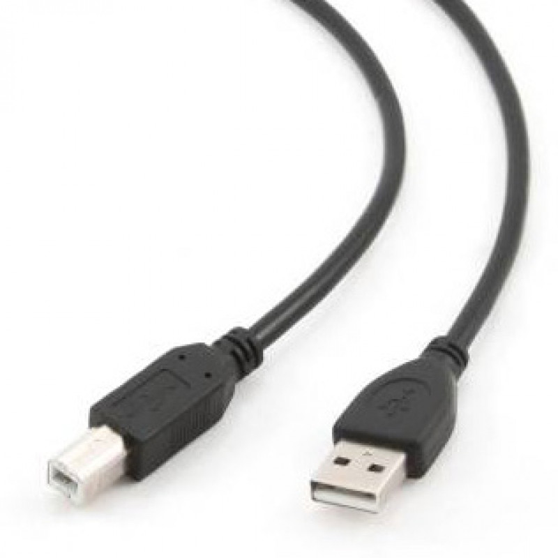 Cabo USB para Impressora (A-B) 1 metro Gembird Preto 1