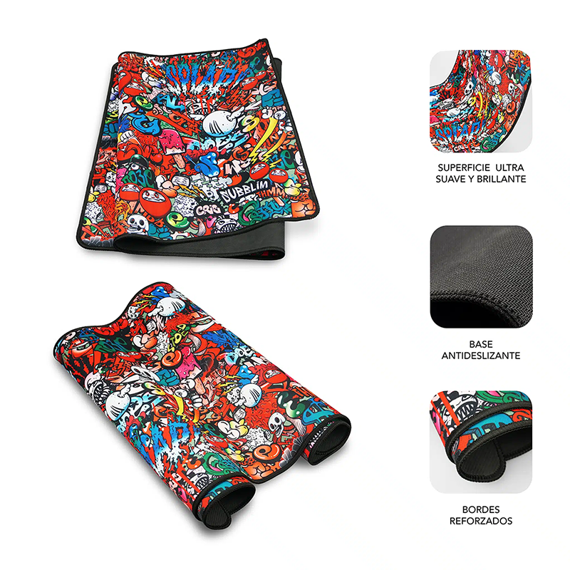 Tapete Subblim GRAFFITI XL 900 x 400 x 3 mm 1