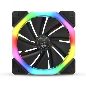 Ventoinha 120mm Nox 1100RPM S-Fan ARGB 3 Pinos