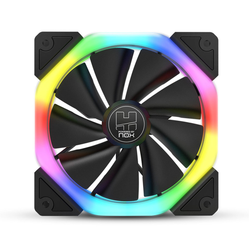 Ventoinha 120mm Nox 1100RPM S-Fan ARGB 3 Pinos 1