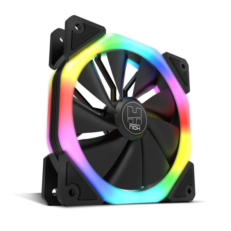Ventoinha 120mm Nox 1100RPM S-Fan ARGB 3 Pinos 2