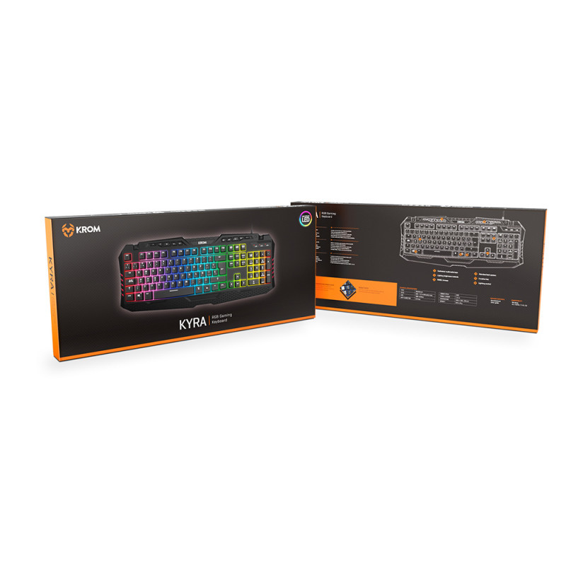 Teclado Krom Kyra RGB Gaming (PT) 4