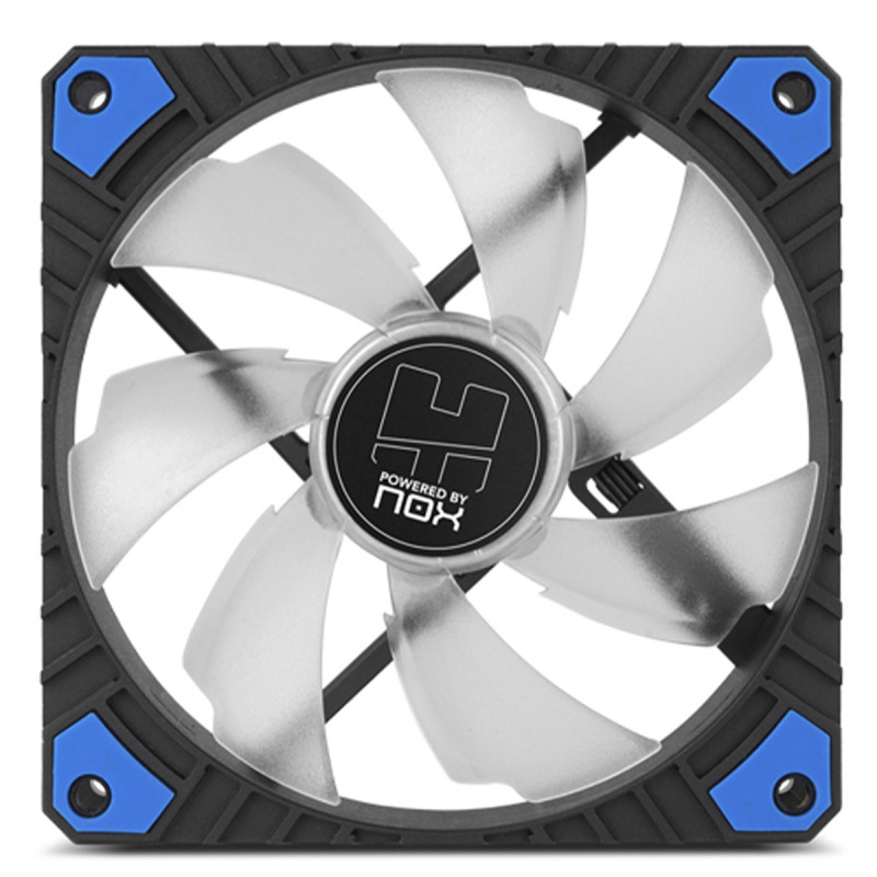 Ventoinha Nox Hummer H-fan Pro 120 PWM LED Blue 4