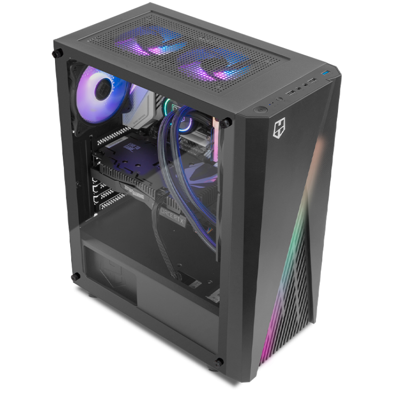 Caixa ATX Nox Hummer Frost ARGB 6