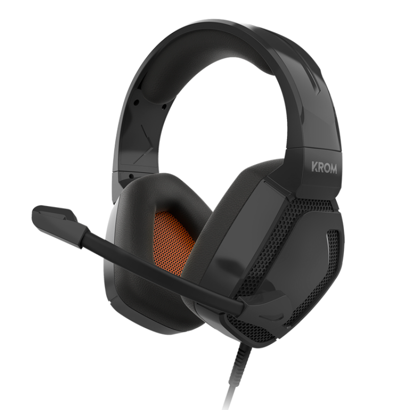 Auscultadores Gaming Krom Kopa Pro Preto 5