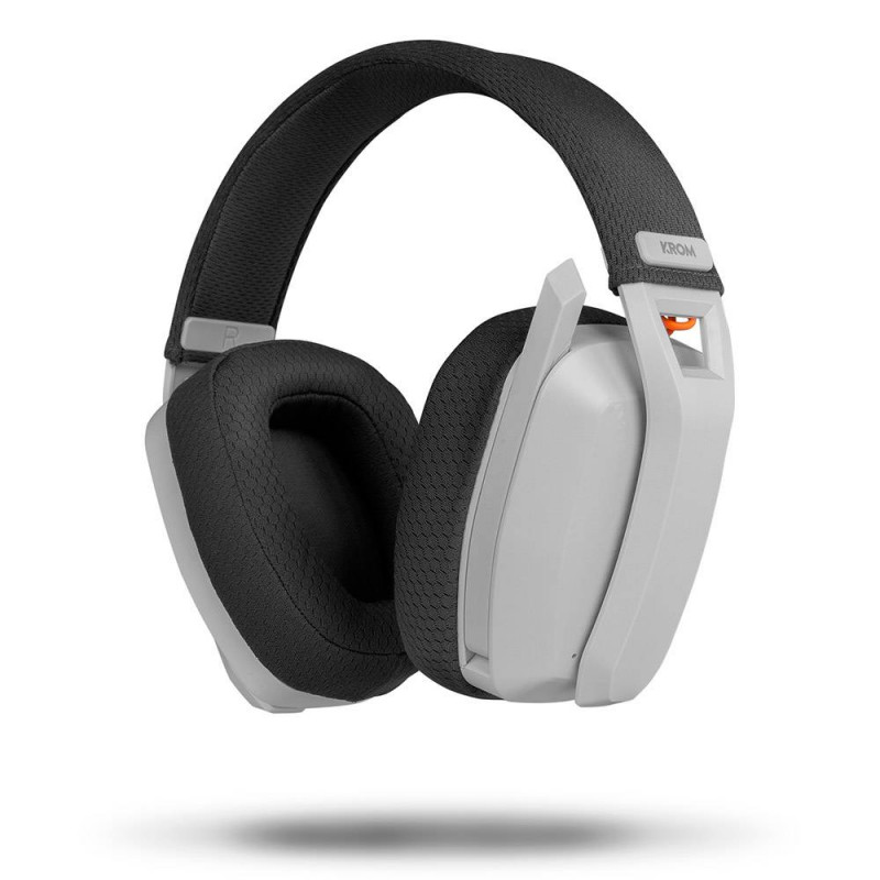 Headset Krom Kanji Wireless Gaming PC / MAC / PS4 / PS5 / Switch / Android Branco 4