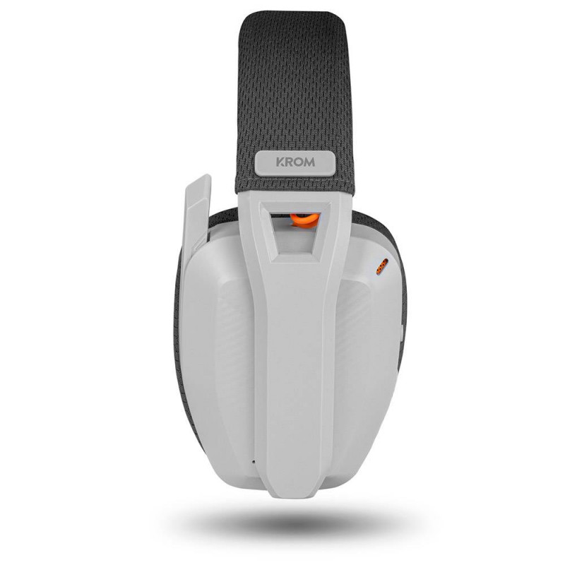 Headset Krom Kanji Wireless Gaming PC / MAC / PS4 / PS5 / Switch / Android Branco 6