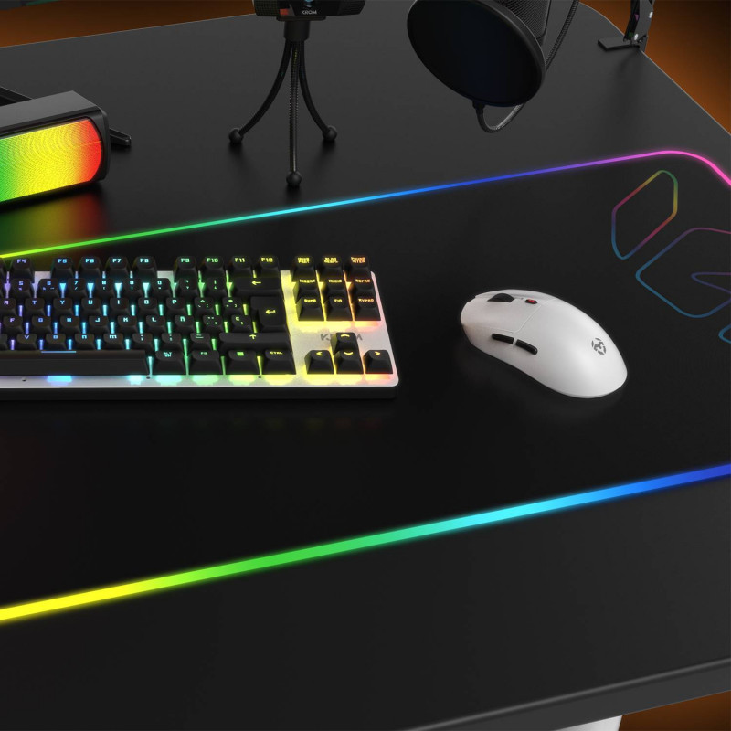 Rato Ótico Krom Klever Superlight Wireless Gaming 10000DPI Branco 3