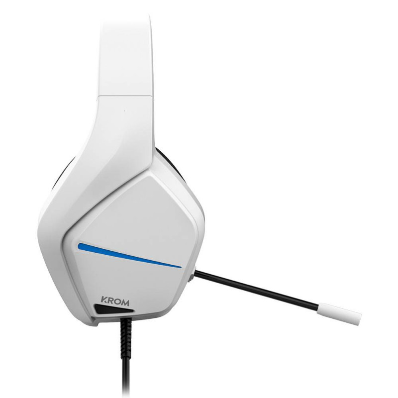 Auscultadores Krom Kopa Move 2.0 Gaming PC / PS4 / PS5 / Switch Branco 1