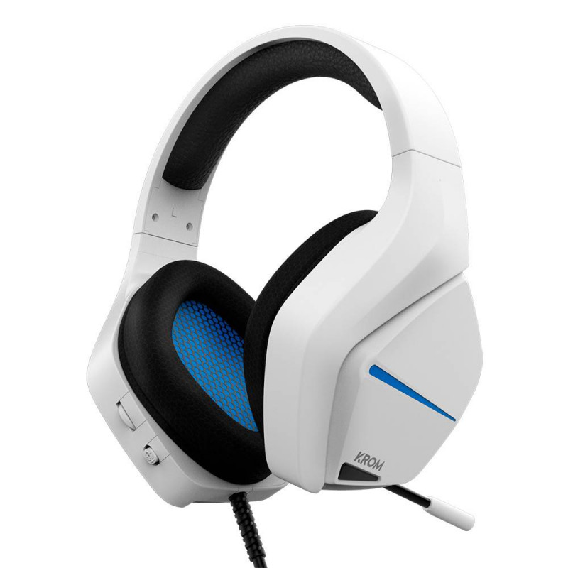 Auscultadores Krom Kopa Move 2.0 Gaming PC / PS4 / PS5 / Switch Branco 6