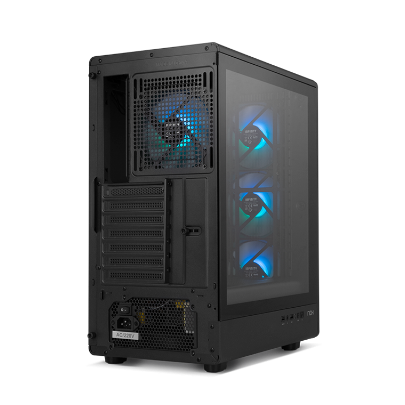 Caixa ATX Nox MESH INFINITY IOTA ARGB Preta 2