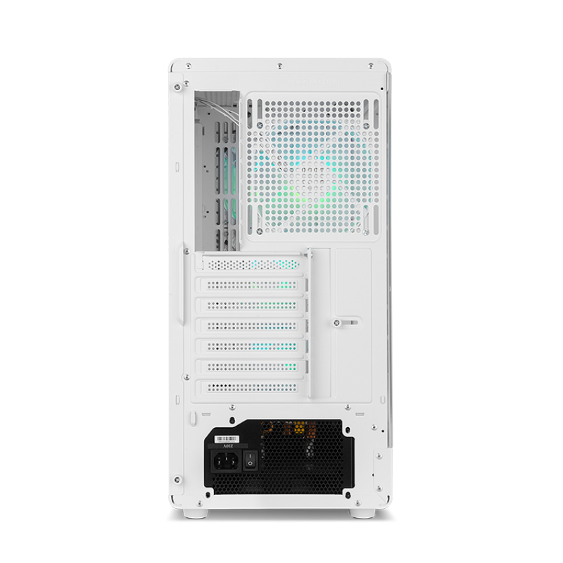 Caixa ATX Nox MESH INFINITY IOTA ARGB Branca 2