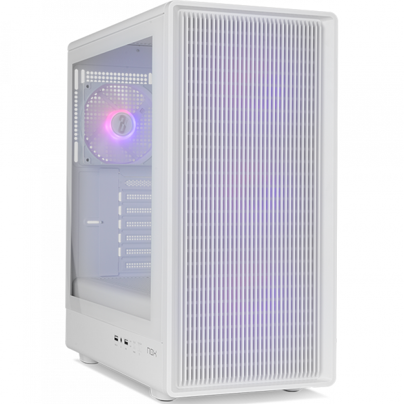 Caixa ATX Nox MESH INFINITY IOTA ARGB Branca 3