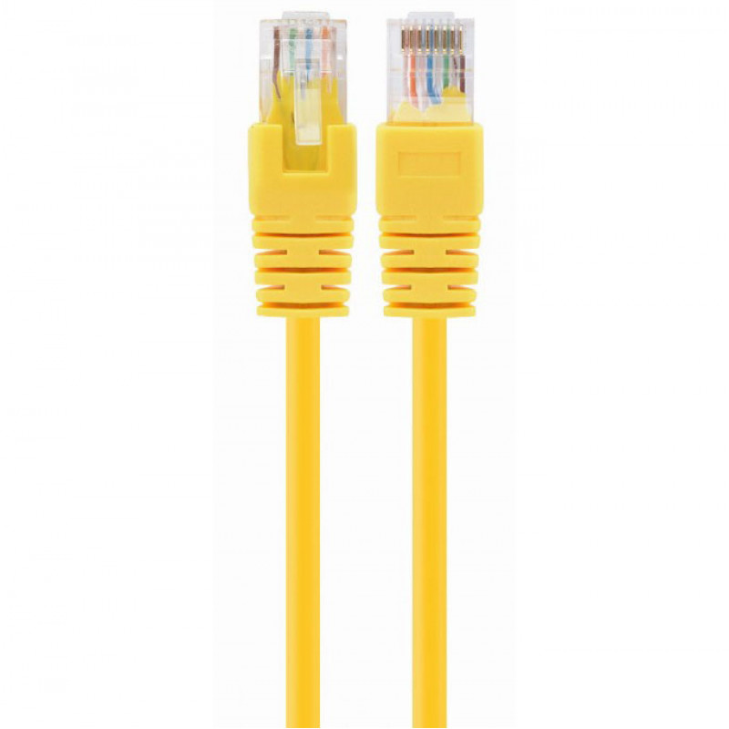 Cabo Rede 1 metro RJ45 cat5E Gembird Cablexpert Amarelo 1