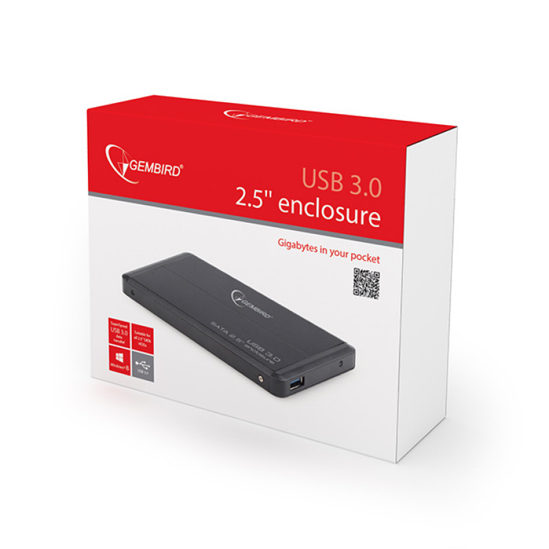 Caixa Externa USB 3.0 Gembird 2.5