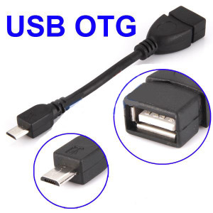 Cabo USB OTG Fêmea para Micro USB Gembird Cablexpert