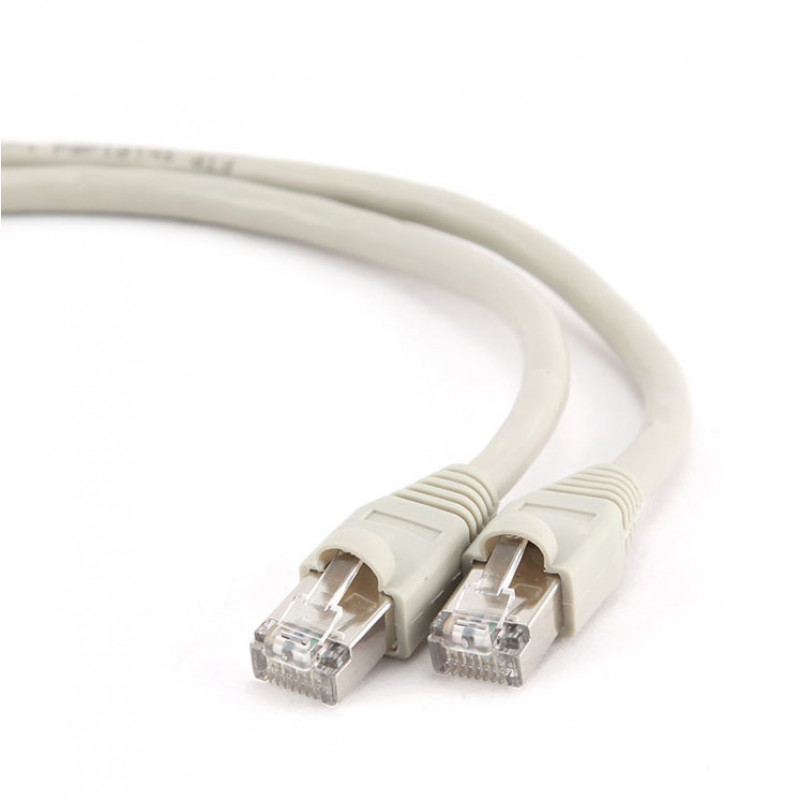 Cabo Rede 5 metros RJ45 cat6E UTP Gembird Cinza 1