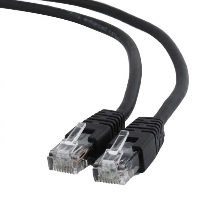 Cabo Rede 5 metros RJ45 cat6 UTP Vention Preto 1