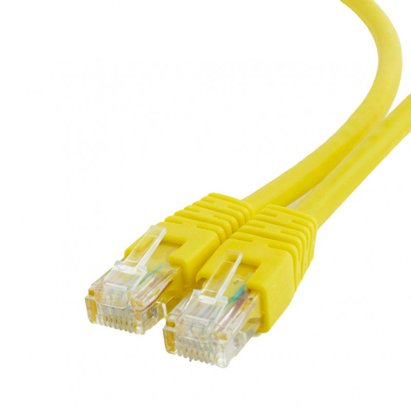 Cabo Rede 1 metros RJ45 cat6E UTP Gembird Amarelo 1