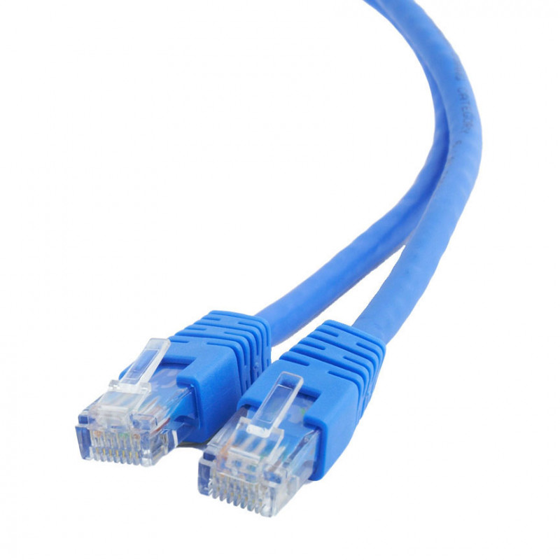 Cabo Rede 1 metros RJ45 cat6E UTP Gembird Azul 1