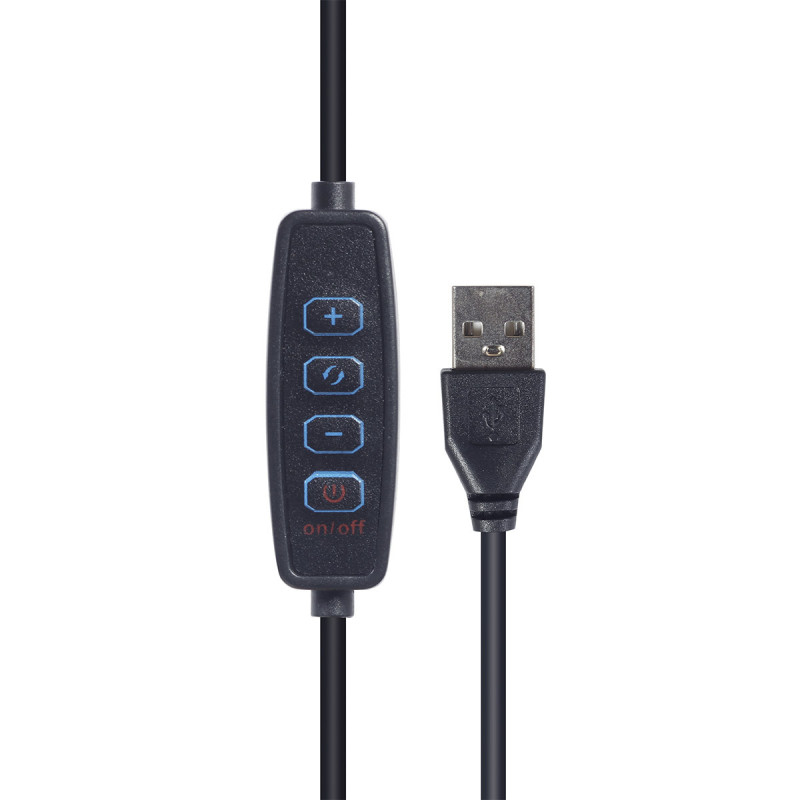 Anel de Luz p/ Smartphone c/ Suporte Gembird 3