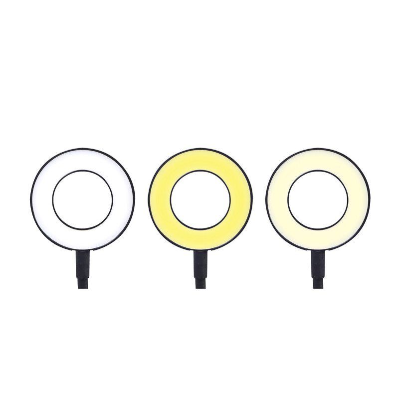 Anel de Luz p/ Smartphone c/ Suporte Gembird 4