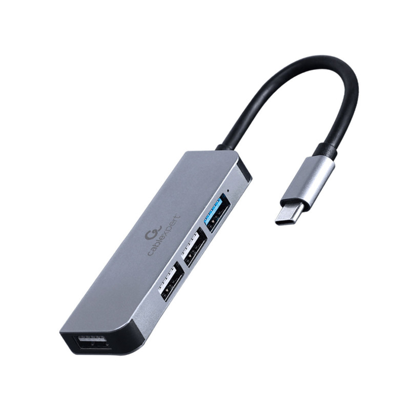 Hub USB-C Gembird 4-port (1 x USB 3.1 + 3 x USB 2.0) 1